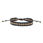 Comfy Bracelet - Black Onyx Gold