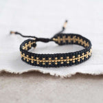 Comfy Bracelet - Black Onyx Gold