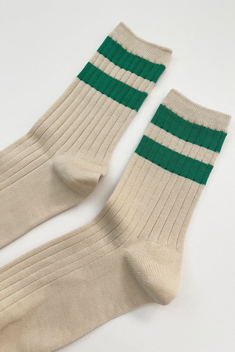 Her Socks Varsity - Green