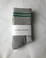 Boyfriend Socks - Light Grey