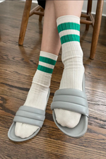 Her Socks Varsity - Green