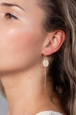 Flow Earrings - Cream