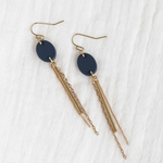 Storm Blue - Flow earrings
