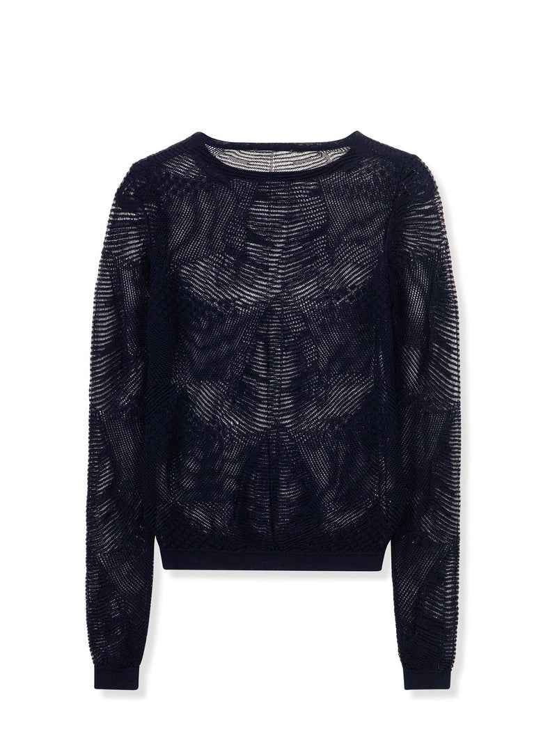 Lunar Knitted Sweater - Black