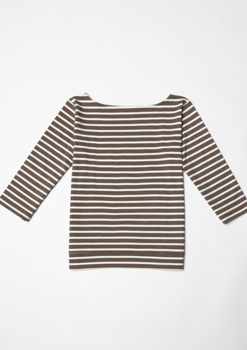 Longsleeve T-shirt - 3/4  - Stripes Iron