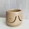 Luna Candle Light holder - Speckled Pink