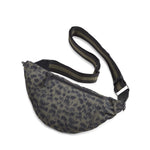 markberg elinor bum bag olive black animal