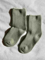 muntgroene sokken