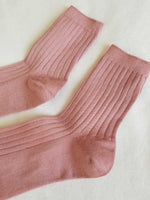 roze sokken