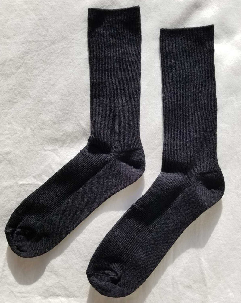 trousers socks black