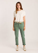 Ines Trousers - Green Bay