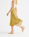 Lavanda Skirt - Multiflowers Mustard